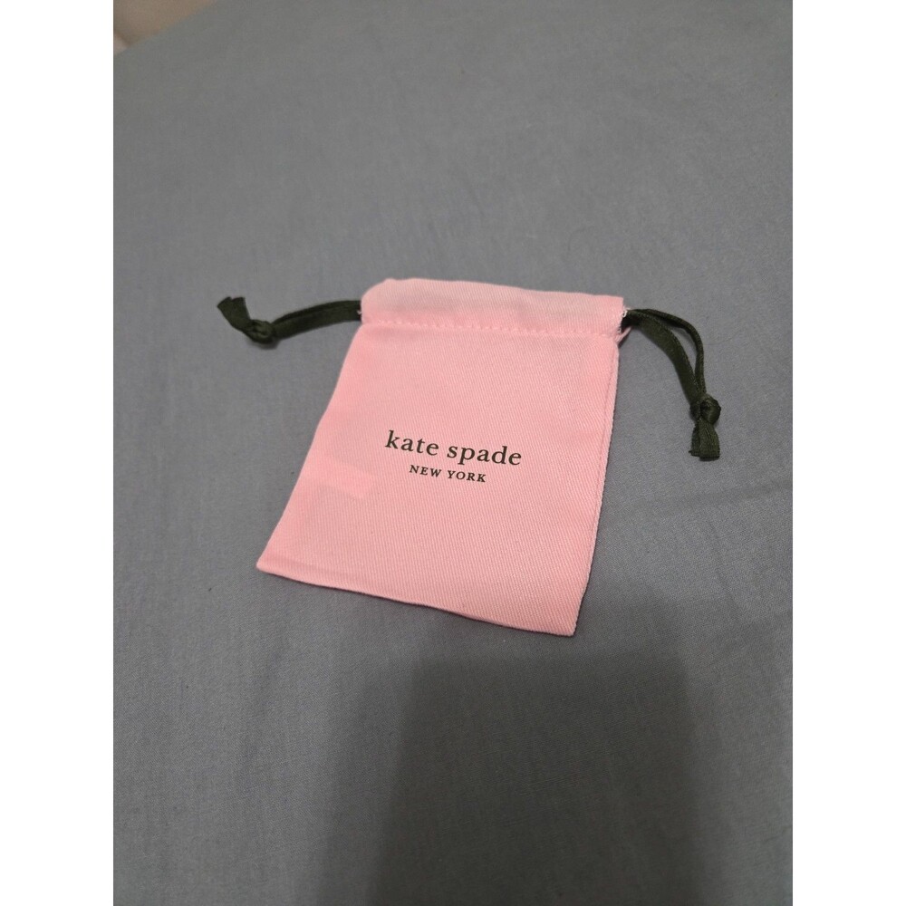 KATE SPADE Small Dust Bag Drawstring Pouch for Jewelry 3.5”x4.5”